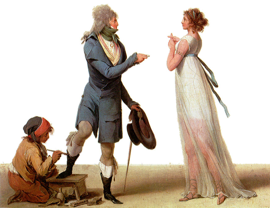 Point de Convention by Louis-Leopold Boilly